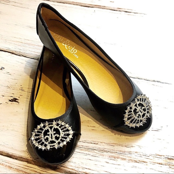 Fibi & Clo Black Patent Leather Audrey Flats 6 - Picture 3 of 8